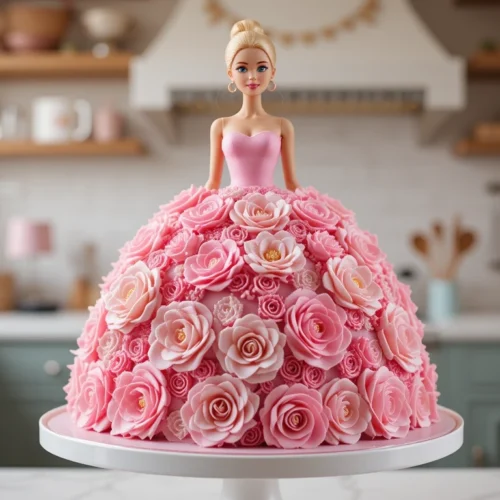 5 Quick Steps to Bake a Beautiful Barbie Cake for Birthdays 6 Barbie Doll Cake Design for a Magical Party