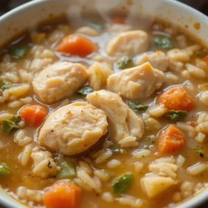 Comforting Chicken and Rice Soup Recipe: A Hearty Meal for Every Occasion 5 Inviting Bowl of Comfort
