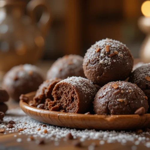How to Make Dubai Chocolate Desserts at Home: A Sweet Guide 6 "Luxurious Dubai Chocolate Truffles with Middle Eastern Flavors"