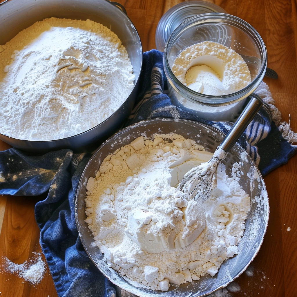 Gluten Free Flour Baking Made Simple: 7 Must-Try Recipes 3 Whisking gluten free flour baking mix in a bowl