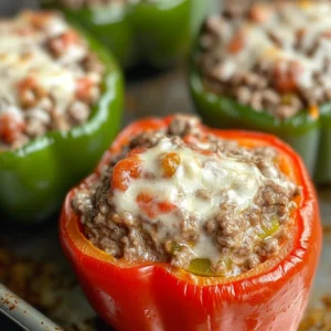 Cream Cheese Stuffed Peppers Recipe – The Cheesy Comfort You Didn’t Know You Needed 2 Cream cheese stuffed peppers recipe baked to golden perfection